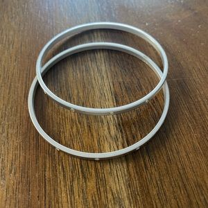 Swarovski “Authentic” Crystal Bangle Bracelets (2)